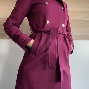 Purple Ted Baker London Coat